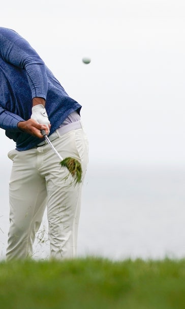 A shrub, a cart path and a 2-under for Koepka at US Open